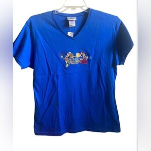 Disneyland 50th Anniversary TShirt . Size XXL Blue Color